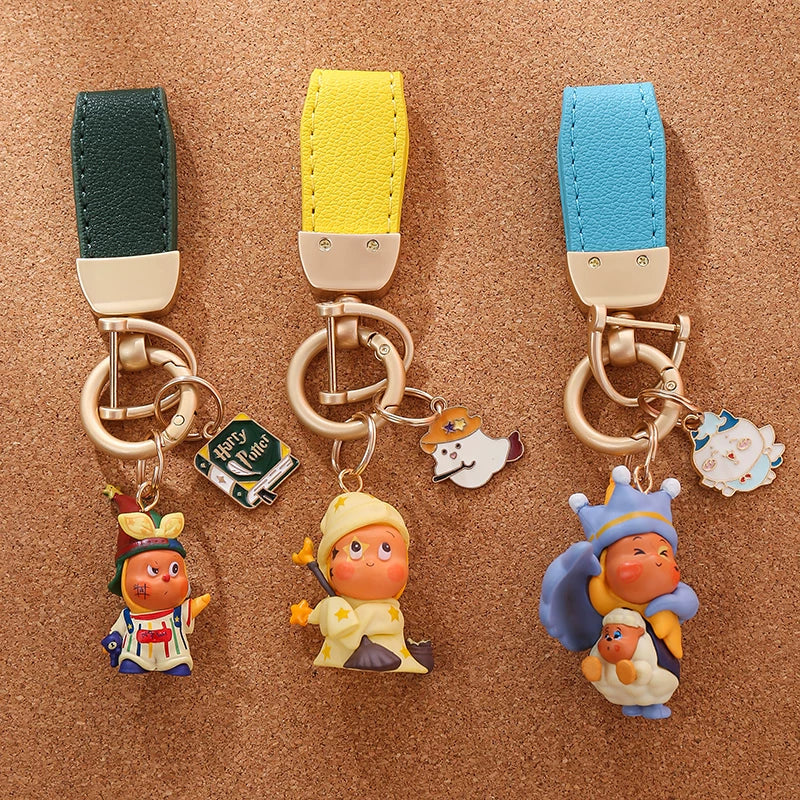 cute doll keychain