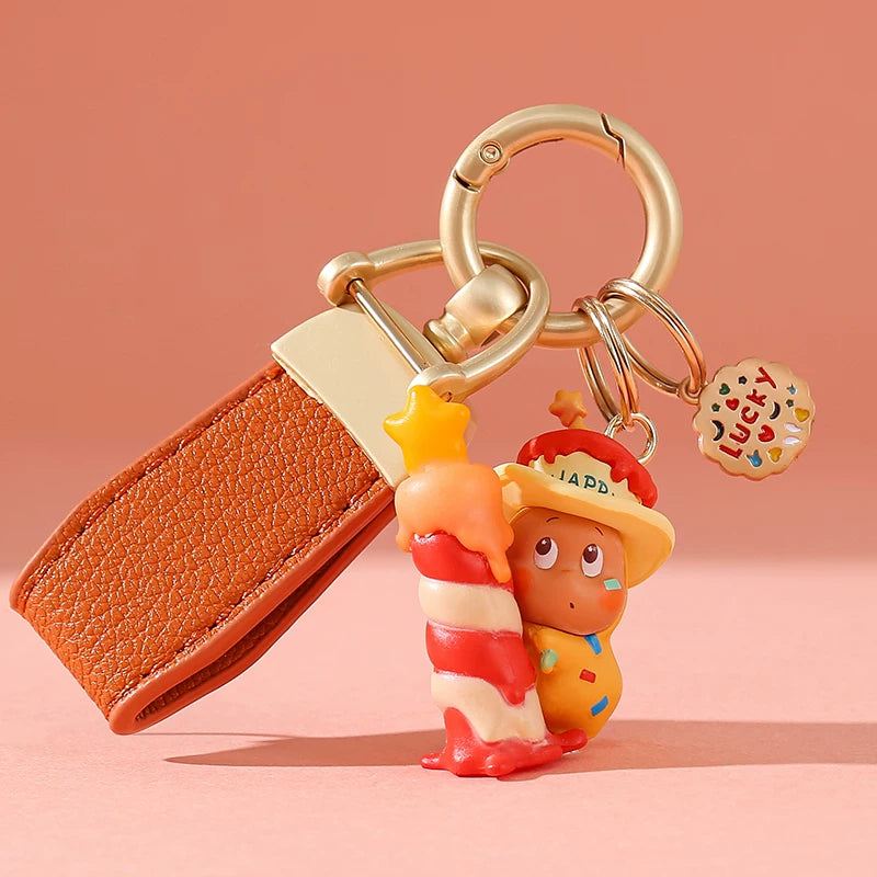 cute doll keychain