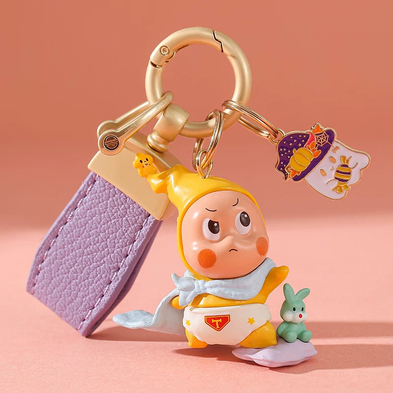 cute doll keychain