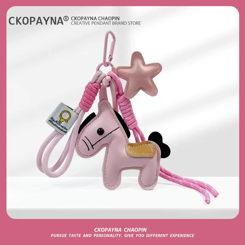 cute pony keychain